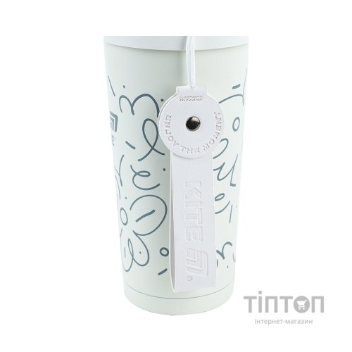 Термокружка Kite 550 мл, біла (K25-1226-3)