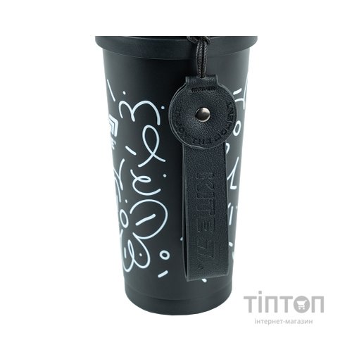 Термокружка Kite 550 мл, чорна (K25-1226-1)