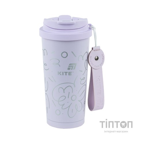 Термокружка Kite 550 мл, фіолетова (K25-1226-2)