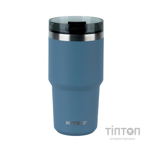 Термокружка Kite 600 мл сіра (K24-1206-3)