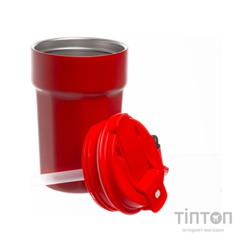 Термокружка Line Art Comfy 380 мл червоний (60022222LA-02)