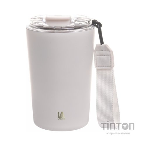 Термокружка Line Art Krit 380 мл білий (60022422LA-08)