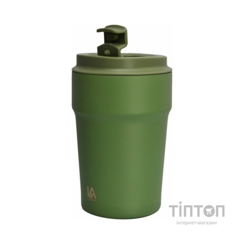 Термокружка Line Art Rhodes 380 мл оливковий (60022322LA-31)