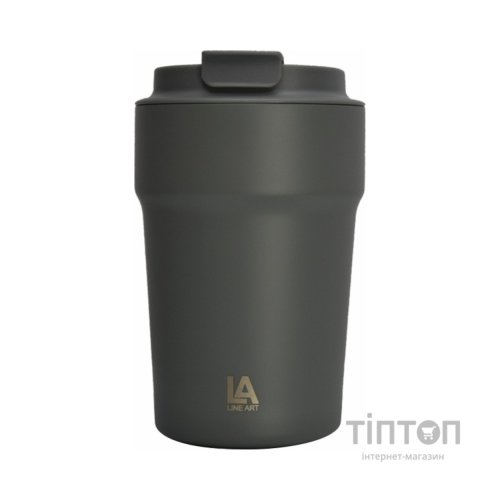Термокружка Line Art Rhodes 380 мл сірий (60022322LA-07)