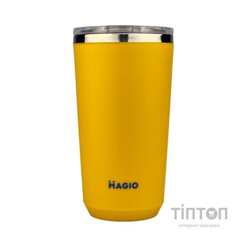 Термокружка Magio 1040 400 мл Жовта (MG-1040Y)