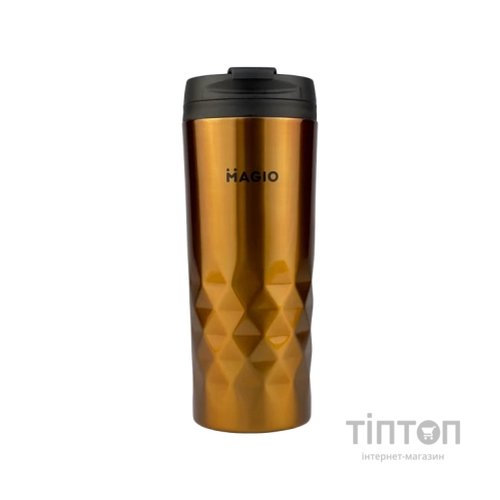 Термокружка Magio Битий камінь 500 мл Бронзова (MG-1045O)