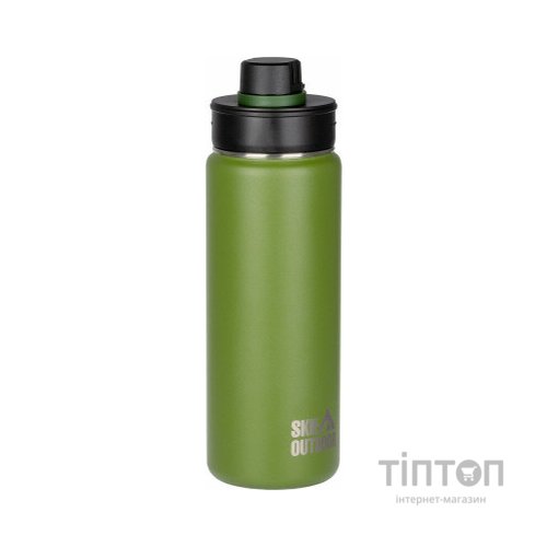 Термокружка Skif Outdoor Sporty Plus 530 мл Green (HD-530-48G)