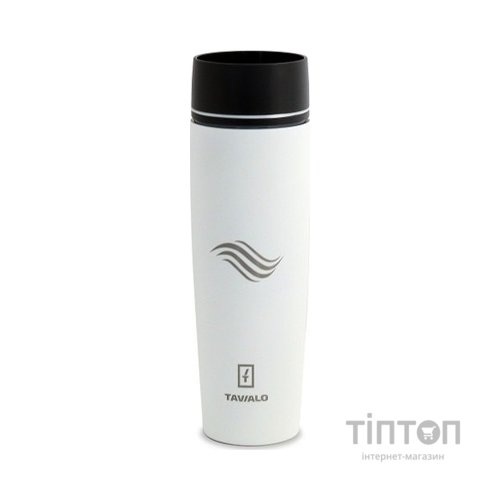 Термокружка Tavialo матовий білий колір + 2 ущільнювальних кільця 460 мл (190460102)