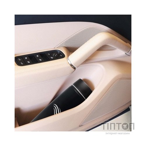 Термокружка Tavialo матовий чорний колір + 2 ущільнювальних кільця 460 мл (190460101)