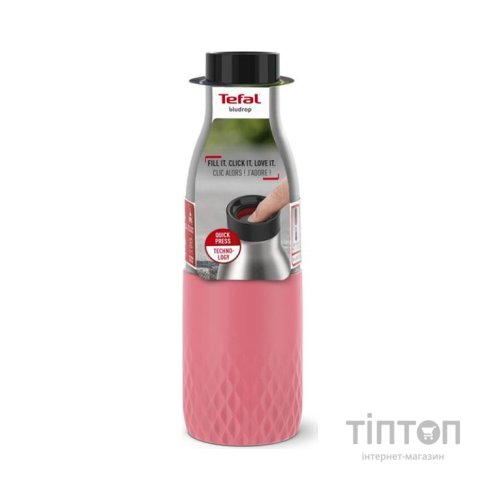Термокружка Tefal Bludrop 500 мл Рожева (N3110810)