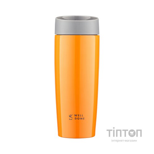 Термокружка Well Done 380 мл Orange (WD-7053O)