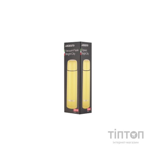 Термос Ardesto Bright City 500 мл Yellow (AR2650YL)