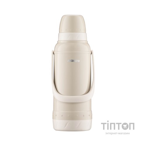 Термос Ardesto Gemini Gourmet 2000 мл Бежевий (AR2620BGG)