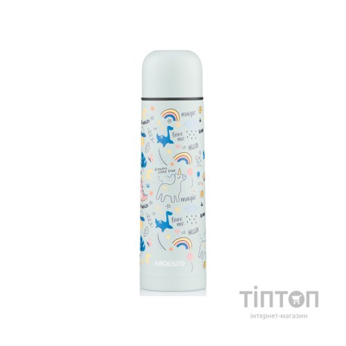 Термос Ardesto Magic 500мл, нержавіюча сталь, сірий (AR2650KMA)