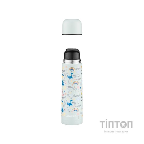 Термос Ardesto Magic 500мл, нержавіюча сталь, сірий (AR2650KMA)