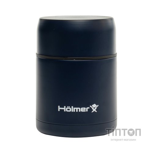 Термос Hölmer Break Time Харчовий 750 мл Темно-синій (TF-00750-DB Break Time)