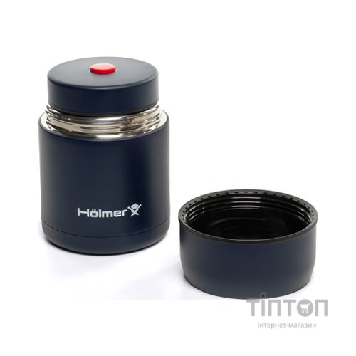 Термос Hölmer Break Time Харчовий 750 мл Темно-синій (TF-00750-DB Break Time)