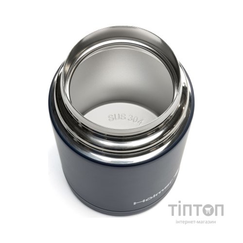 Термос Hölmer Break Time Харчовий 750 мл Темно-синій (TF-00750-DB Break Time)