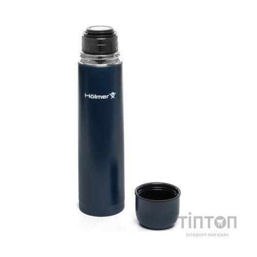 Термос Hölmer Exquisite 1000 мл Темно-синій (TH-01000-SDB Exquisite)
