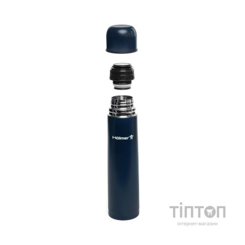 Термос Hölmer Exquisite 1000 мл Темно-синій (TH-01000-SDB Exquisite)