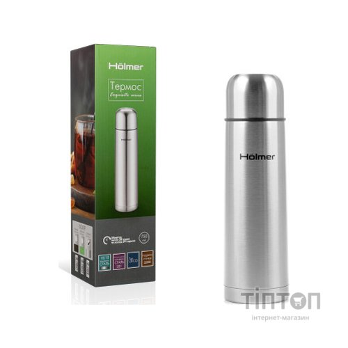 Термос Hölmer Exquisite 750 мл Сталевий (TH-00750-SS Exquisite)