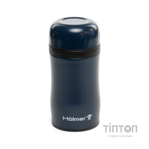 Термос Hölmer Optima Харчовий 500 мл Темно-синій (TF-00500-DB Optima)