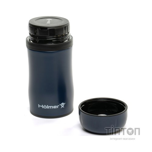 Термос Hölmer Optima Харчовий 500 мл Темно-синій (TF-00500-DB Optima)