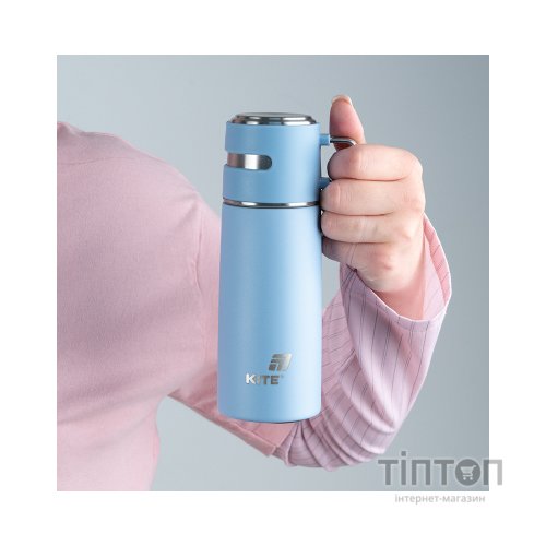 Термос Kite 350 мл блакитний (K25-1223-2)