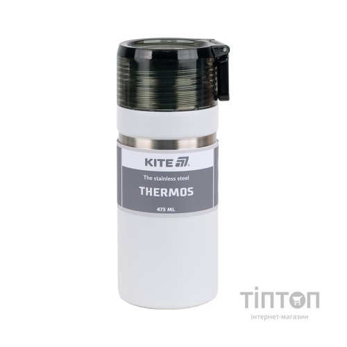 Термос Kite 473 мл білий (K25-320-1)