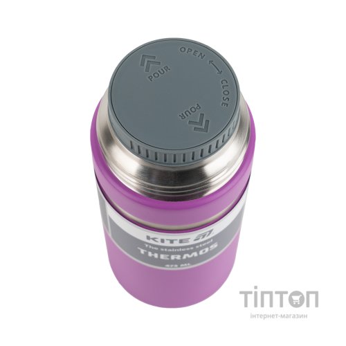 Термос Kite 473 мл фіолетовий (K25-320-3)
