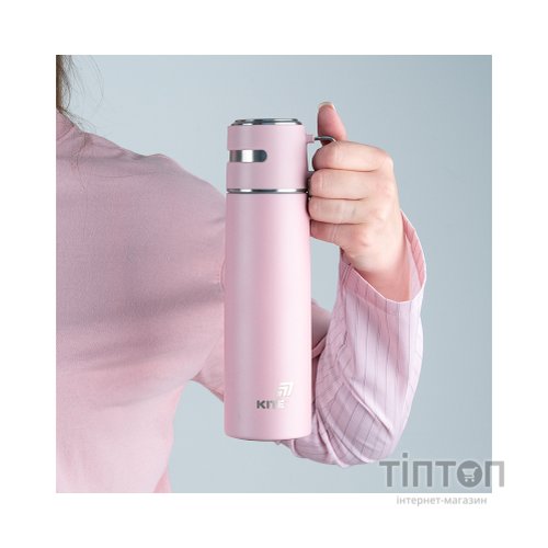 Термос Kite 500 мл рожевий (K25-1224-3)