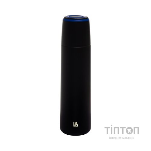 Термос Line Art Fiji 500 мл чорний/синій (60032022LA-03)