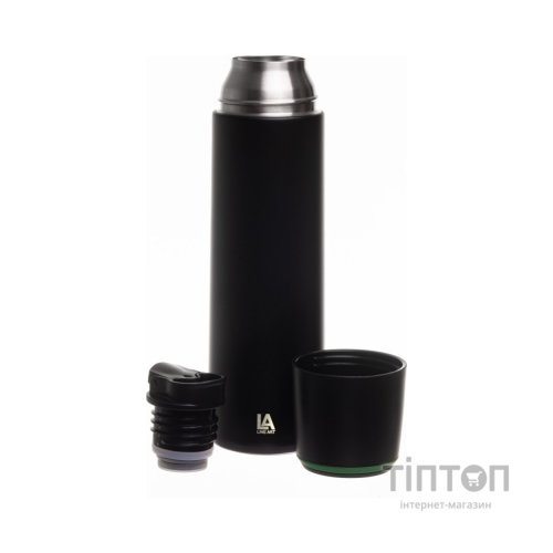 Термос Line Art Fiji 500 мл чорний/зелений (60032022LA-04)