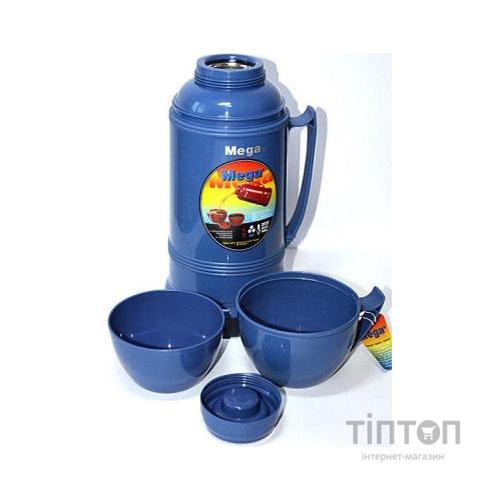 Термос Mega M ЕТ100Т, 1,0 л (0717040381081BLUE)