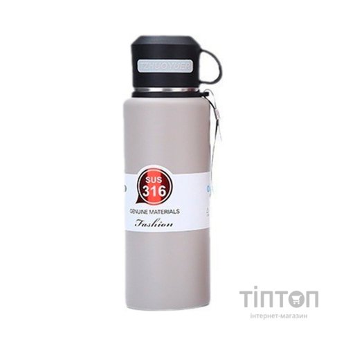 Термос Merlion Fashion 0,8 л, сірий (SUS316-800Gr)