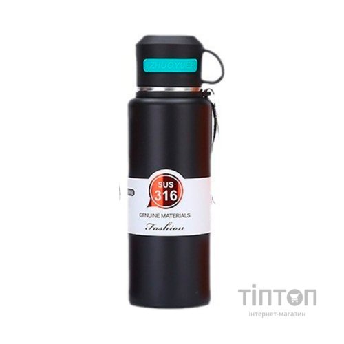 Термос Merlion Fashion 1,5 л, чорний (SUS316-1500B)