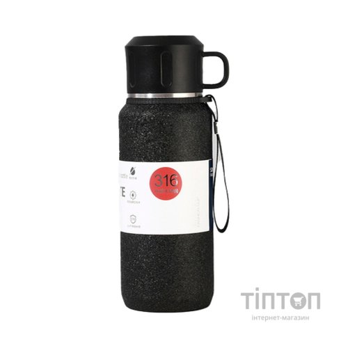 Термос Merlion Term 0,6 л, чорний (Term-600Black)