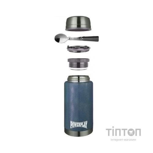 Термос PowerPlay Харчови 9002 750ml Blue (PP_9002_750ml_ Blue)