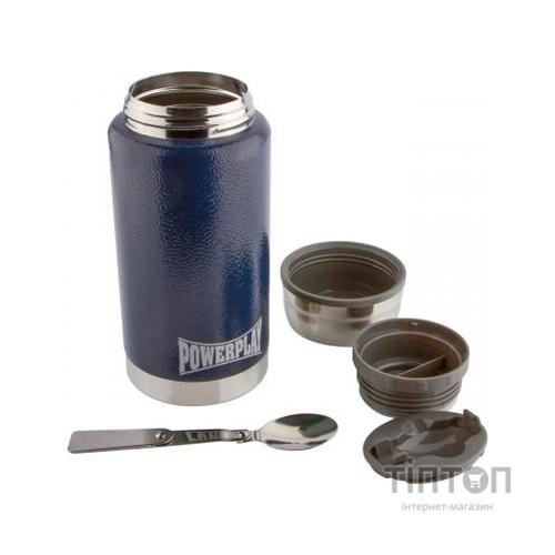 Термос PowerPlay Харчови 9002 750ml Blue (PP_9002_750ml_ Blue)