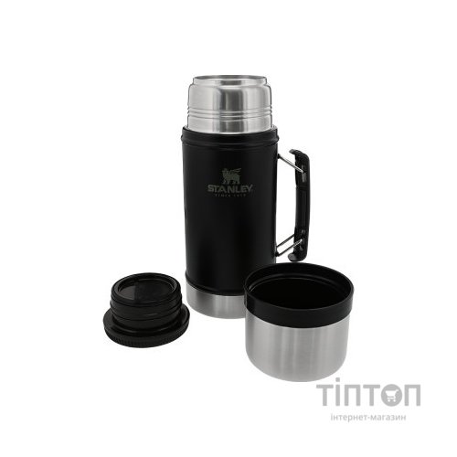 Термос Stanley Харчовий Classic Legendary Matte Black 0.94 л (6939236347990)