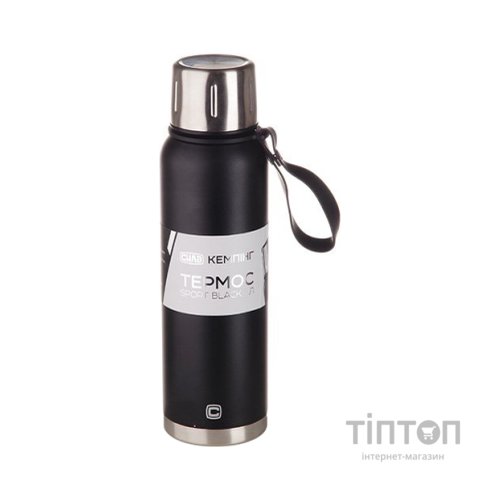 Термос СИЛА Sport Black 1л (960665-IS)