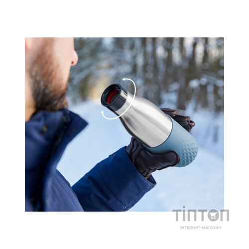 Термос Tefal Bludrop soft touch, 500мл, нержавіюча сталь, блакитний (N3110710)