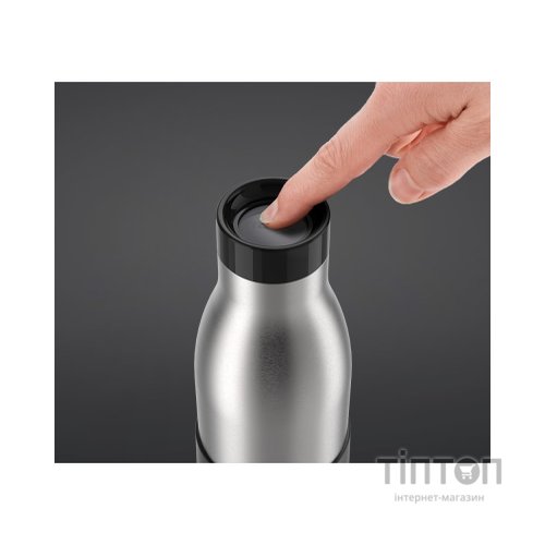 Термос Tefal Bludrop soft touch, 500мл, нержавіюча сталь, графітовий (N3110510)