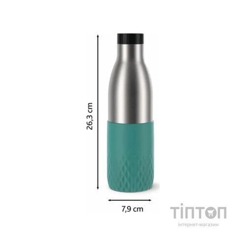 Термос Tefal Bludrop soft touch, 700мл, нержавіюча сталь, зелений (N3111210)