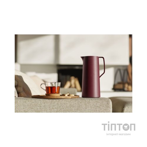 Термос Tefal Motiva, 1л, пластик, скло, бордовий (N4170210)