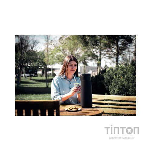 Термос Tramontina Exata 1,8 л з сифоном Чорний (61639/583)