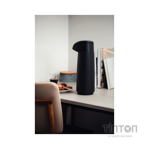 Термос Tramontina Exata 1,8 л з сифоном Чорний (61639/583)