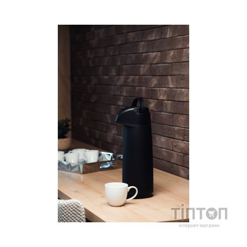 Термос Tramontina Exata 1,8 л з сифоном Чорний (61639/583)