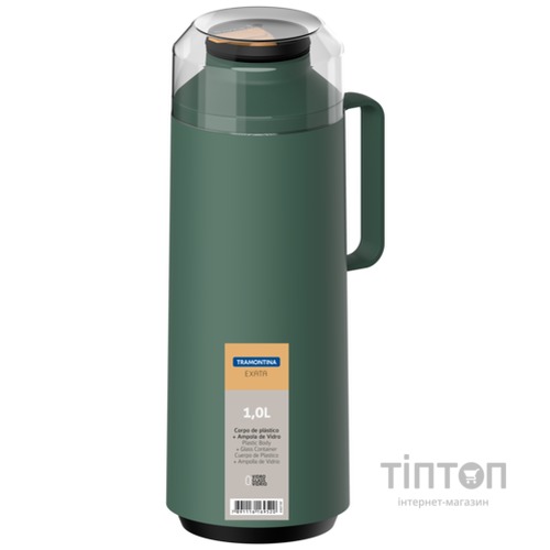 Термос Tramontina Exata 1 л Зелений