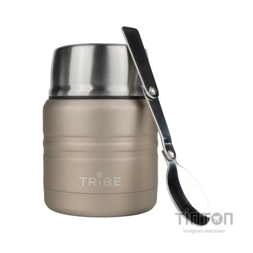 Термос Tribe Food Jar харчовий 0,35 л beige (T-DE-0021-beige)